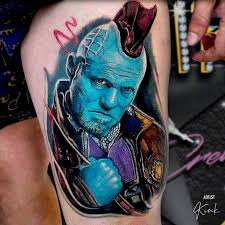 Animation tattoo style image