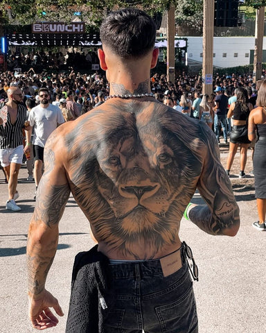 Animal tattoo image