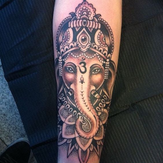 Lord Ganpati tattoo design image