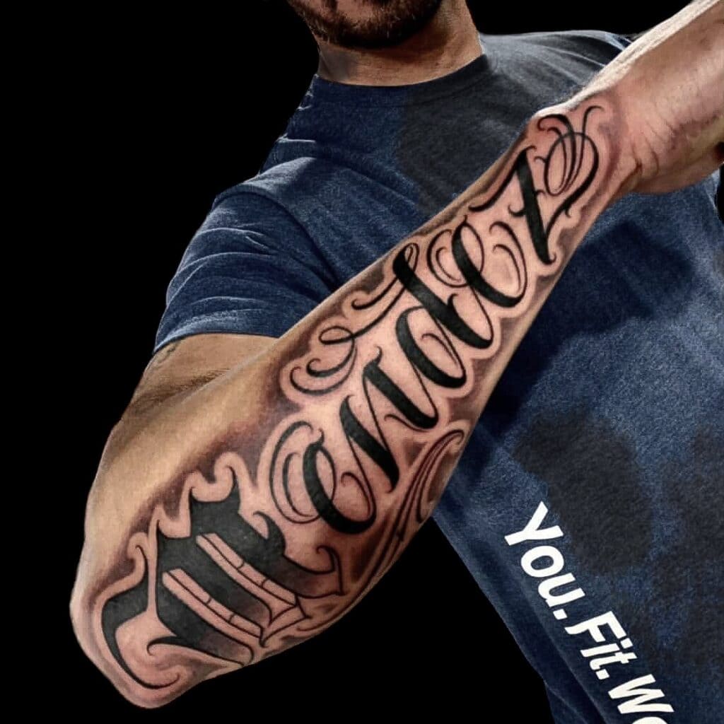 Script Tattoo