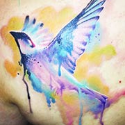 Watercolor tattoo