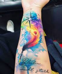color tattoo style image