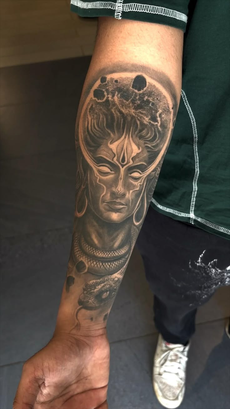 Best lord Shiva Tattoo _ Healed Tattoo