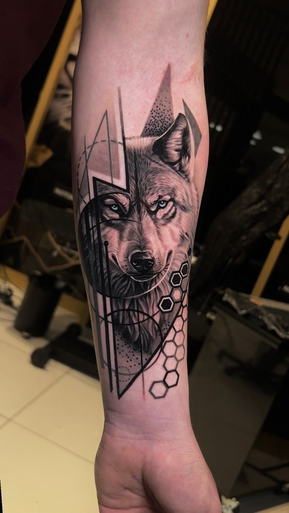 Embrace the wild_ best wolf tattoos for men 2024 18 ideas #4