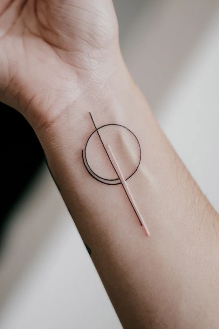 Small Geometric Tattoo